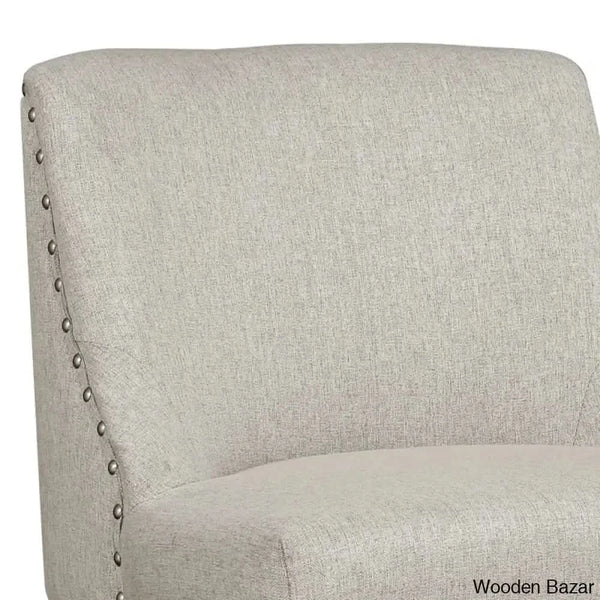 Amaniay Swivel Upholstered 26’’ Counter And Bar Stool With Solid Wood Frame