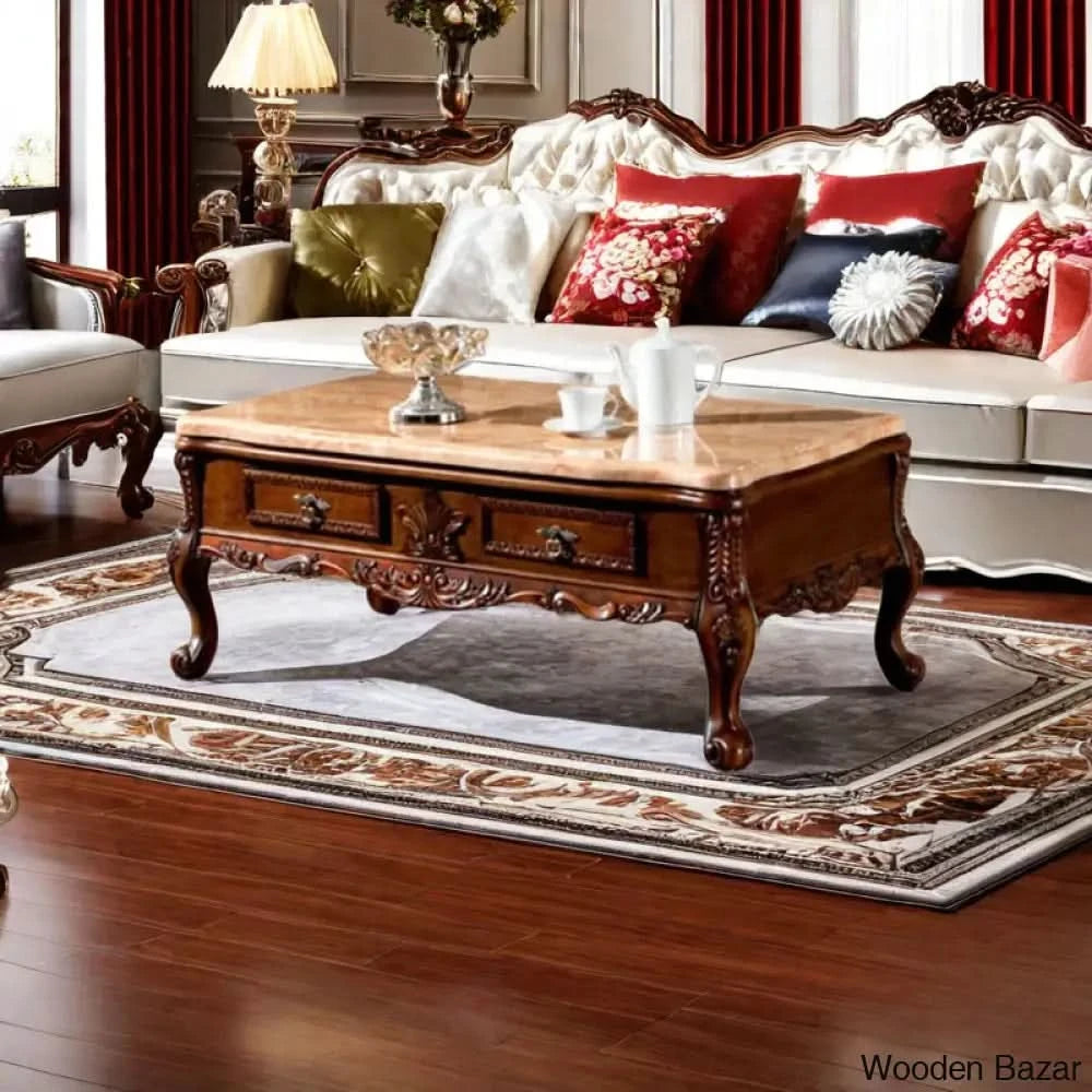 Ambo New Coffee And Center Table For Luxury Living Color_Amber