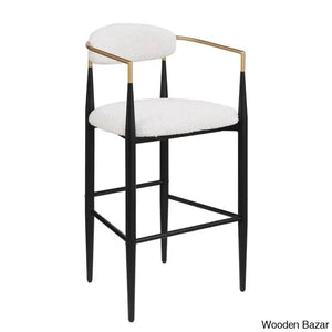 Amenz Upholstered Counter And Bar Stools (Set Of 2)