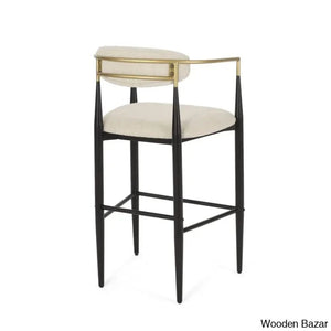 Amenz Upholstered Counter And Bar Stools (Set Of 2)