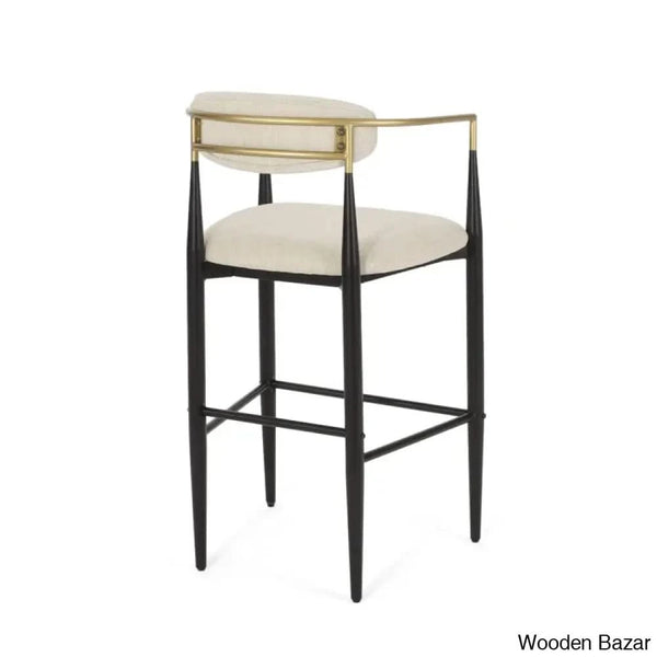 Amenz Upholstered Counter And Bar Stools (Set Of 2)