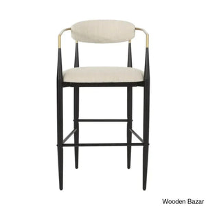 Amenz Upholstered Counter And Bar Stools (Set Of 2)