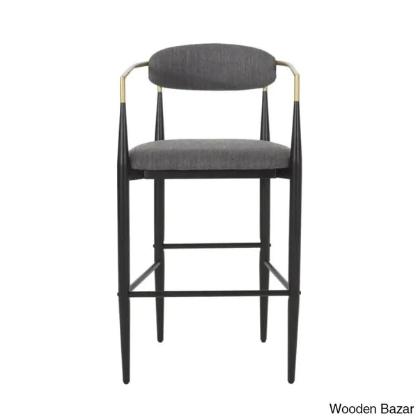 Amenz Upholstered Counter And Bar Stools (Set Of 2)