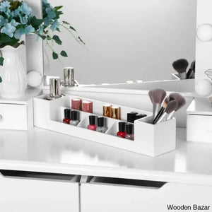 Andee Set Andee Makeup Vanity Set with Dressing Table & Stool and Mirror