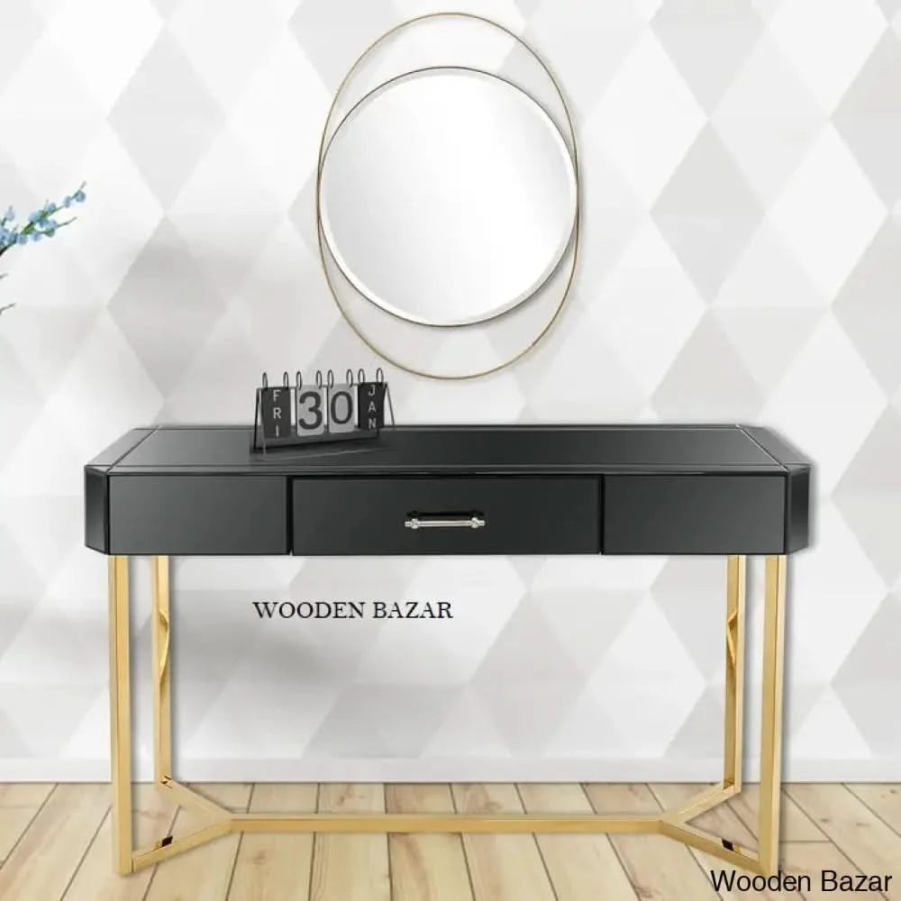 Wood Coffee Table and End Table - Console Table