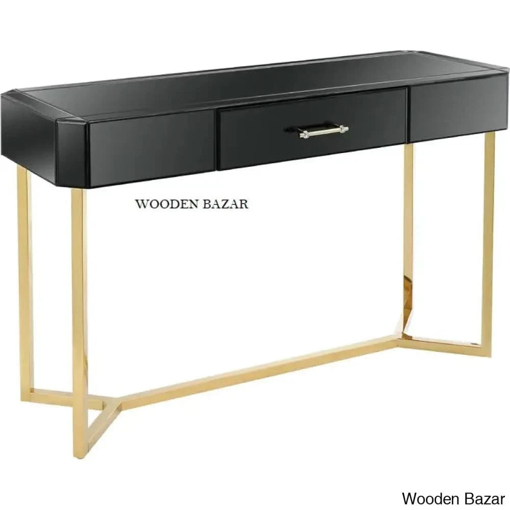 Wood Coffee Table and End Table - Console Table