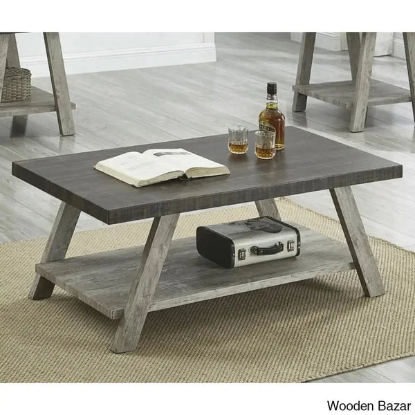 Angeleca Coffee And Center Table