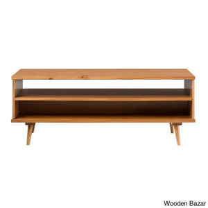Angielina Solid Wood Coffee And Center Table