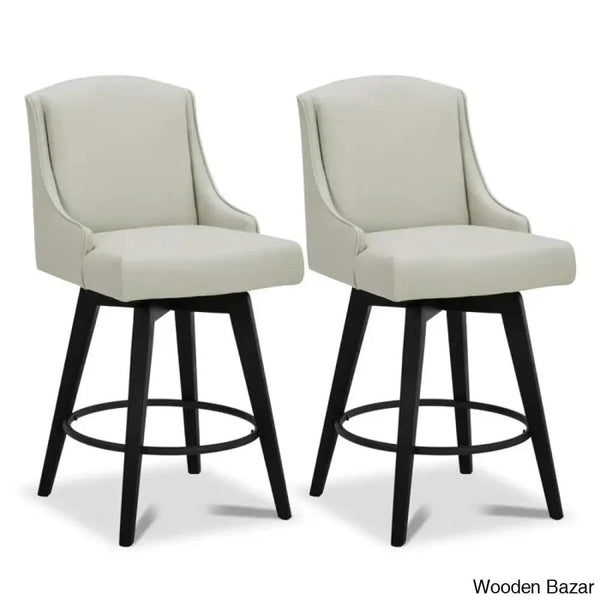 Annelottey 26’’ Swivel Counter Stool (Set Of 2)