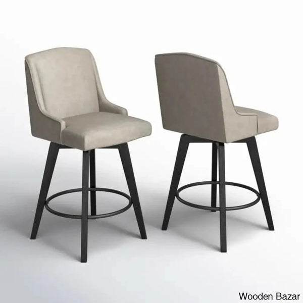 Annelottey 26’’ Swivel Counter Stool (Set Of 2)