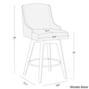 Annelottey 26’’ Swivel Counter Stool (Set Of 2)