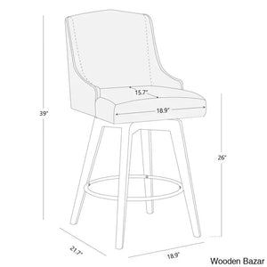 Annelottey 26’’ Swivel Counter Stool (Set Of 2)