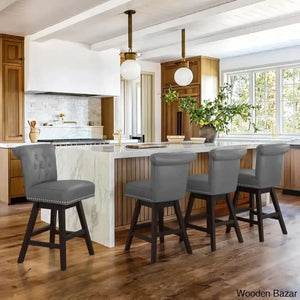 Aralisz Swivel 26’’ Counter And Bar Stool (Set Of 2)