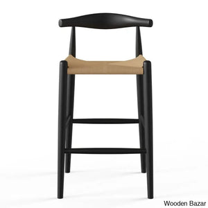 Ardeo Solid Wood Bar & Counter Stool And Bar Stool