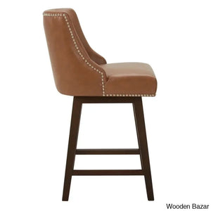 Arvelle Swivel Counter & Bar Stool (Set Of 2)
