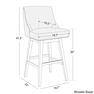 Arvelle Swivel Counter & Bar Stool (Set Of 2)