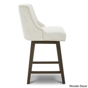 Arvelle Swivel Counter & Bar Stool (Set Of 2)