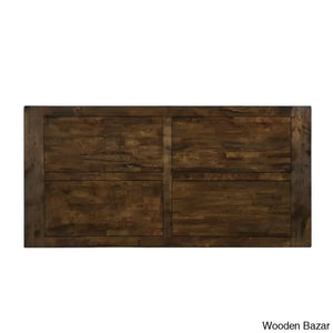 Arwen New 6 Seater & 8 Teak Wood Dining Set - Wooden Bazar