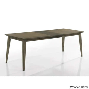 Avery New 8 Seater Extendable Dining Set - Wooden Bazar