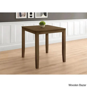 Axes New 4 Seater Wooden Dining Table Set- Bazar