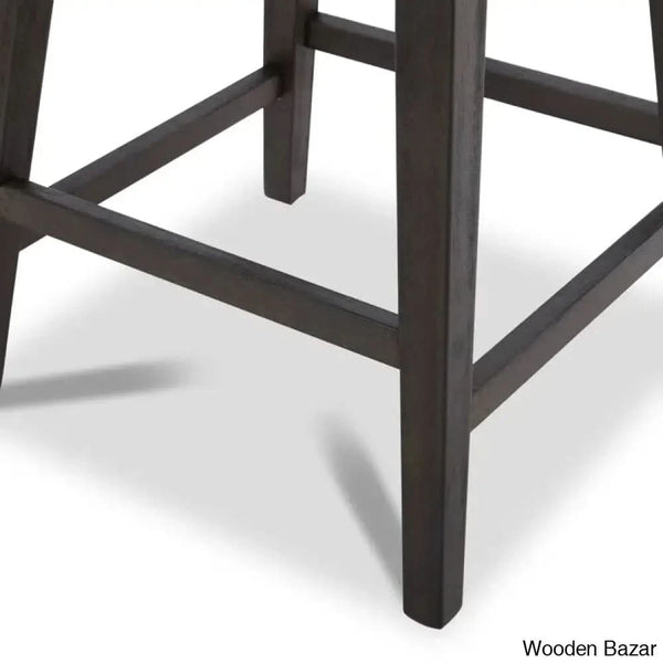 Azenaz Swivel 26’’ Counter And Bar Stool (Set Of 2)