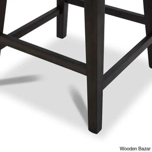 Azenaz Swivel 26’’ Counter And Bar Stool (Set Of 2)