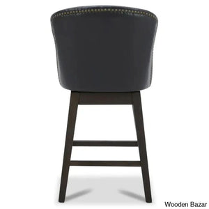 Azenaz Swivel 26’’ Counter And Bar Stool (Set Of 2)