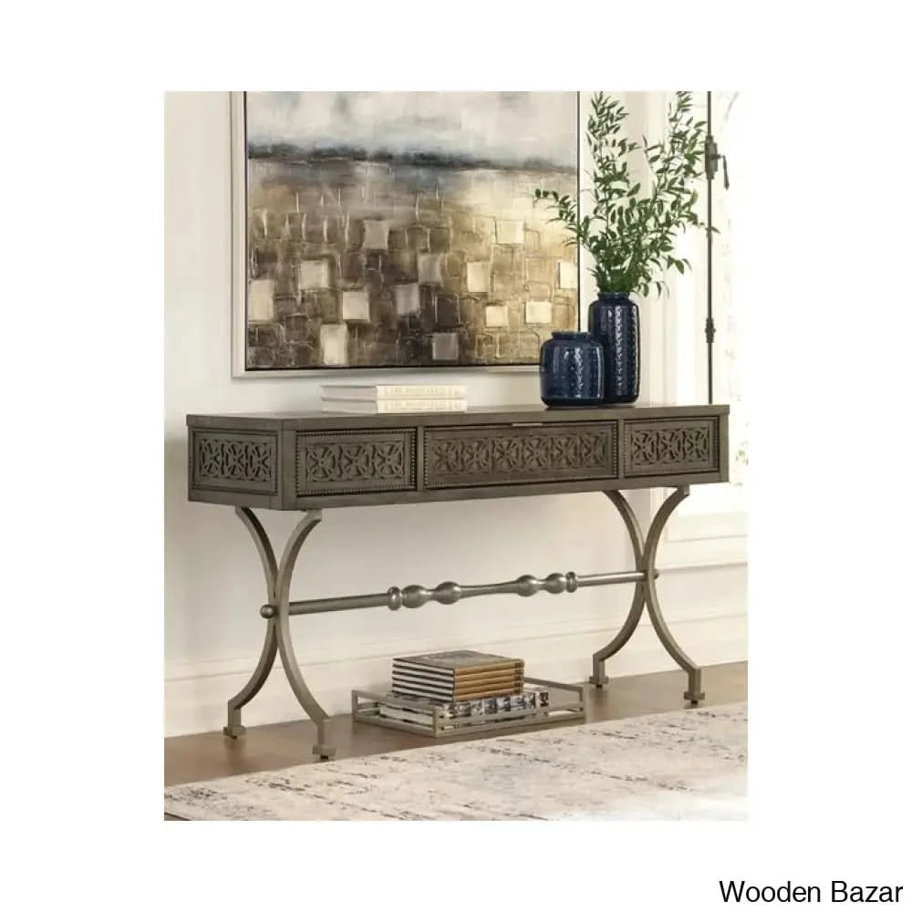 Glass Console Table