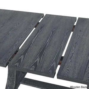 Barlow 6 Seater New Extendable Trestle Dining Set