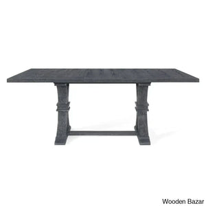 Barlow 6 Seater New Extendable Trestle Dining Set