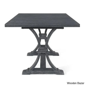 Barlow 6 Seater New Extendable Trestle Dining Set
