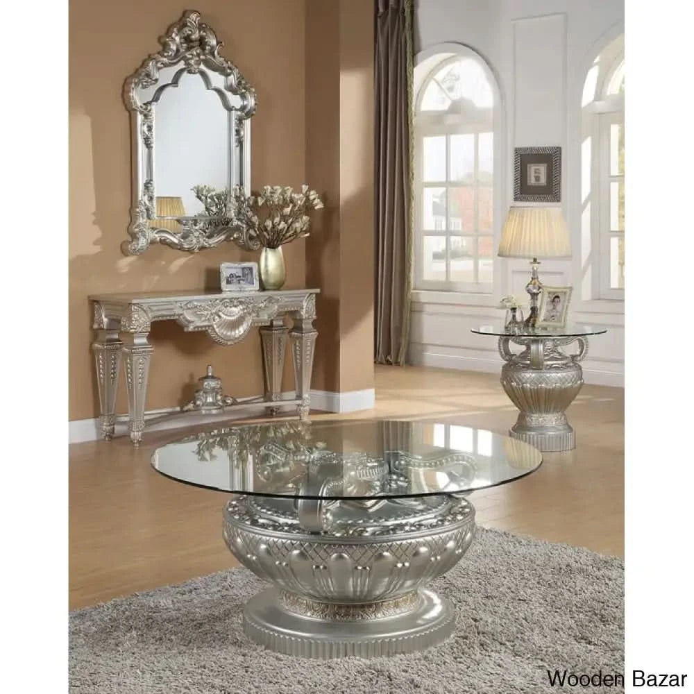 Bee Coffee And Center Table Gray