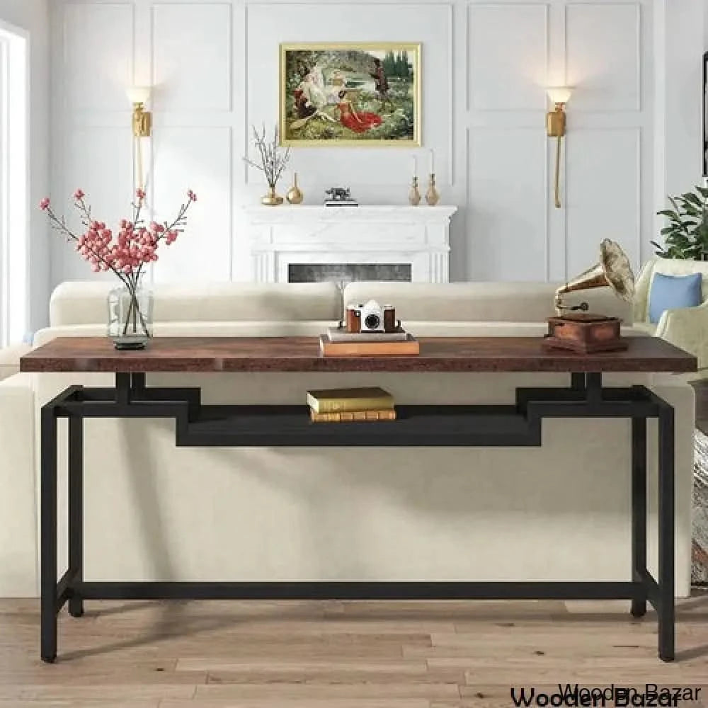 Hardwood Side Table - Console Table