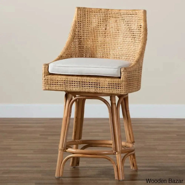 Bellaz 360 Swivel Rattan Counter & Bar Stool