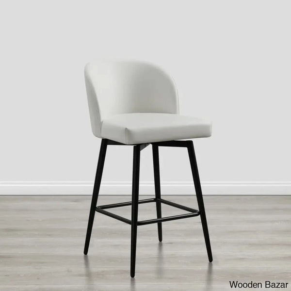 Benedito Swivel 27.1’’ Counter Stool (Set Of 3)