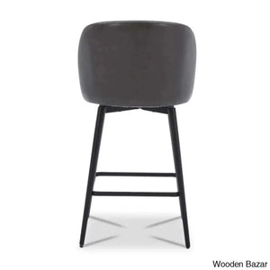 Benedito Swivel 27.1’’ Counter Stool (Set Of 3)