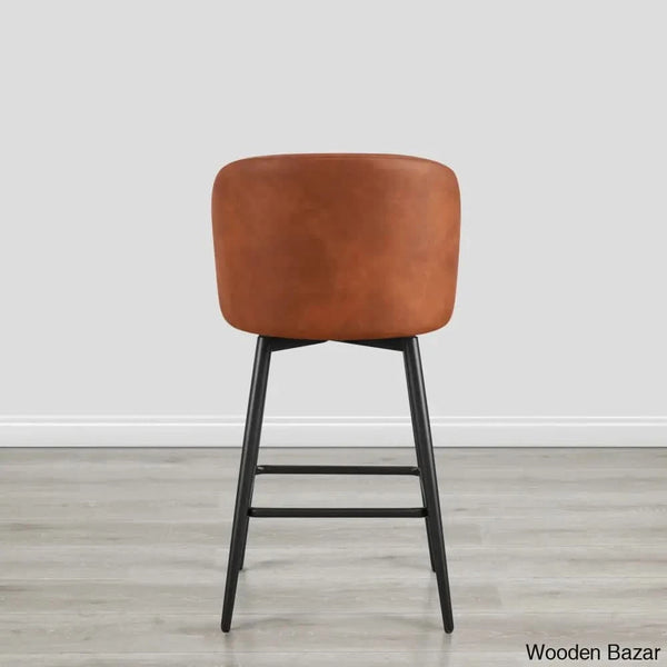 Benedito Swivel 27.1’’ Counter Stool (Set Of 3)