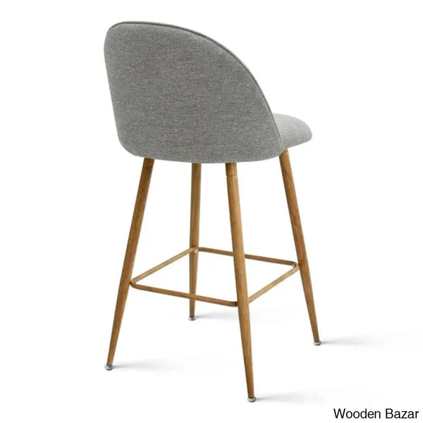 Benoniz Swivel Upholstered Counter And Bar Stools (Set Of 2)