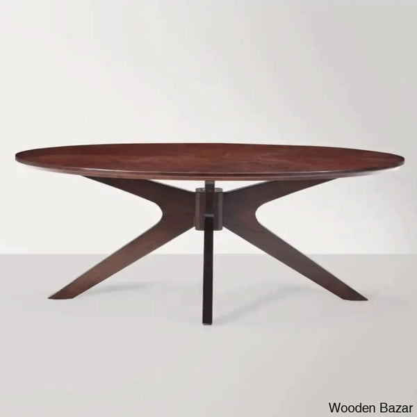 Berglined Solid Wood Single Coffee And Center Table
