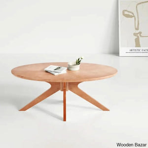 Berglined Solid Wood Single Coffee And Center Table
