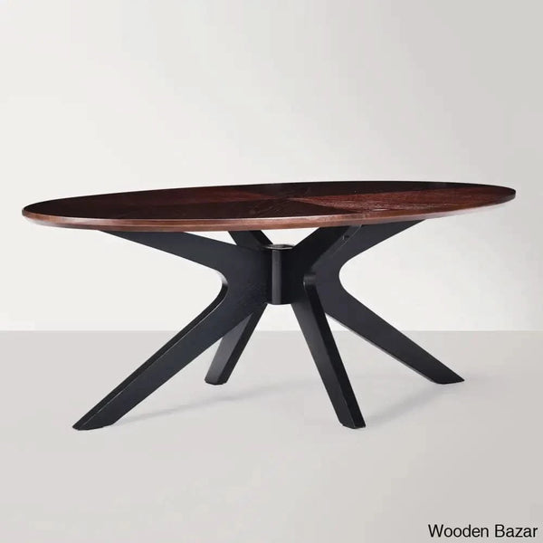 Berglined Solid Wood Single Coffee And Center Table