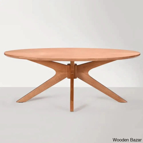 Berglined Solid Wood Single Coffee And Center Table