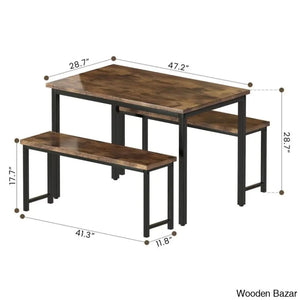 dining set - Wooden Bazar
