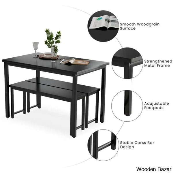 dining set - Wooden Bazar