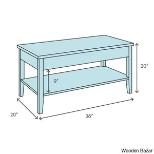 Boa Solid Wood Condo/Apartment Coffee And Center Table