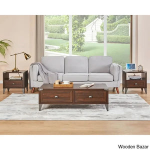 Bowrahy Coffee And Center Table With 2 Large Drawers