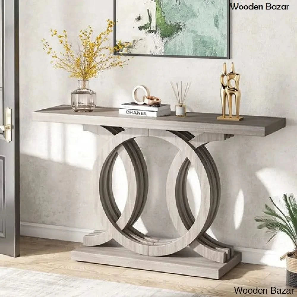 Glass Foyer Table - Console Table