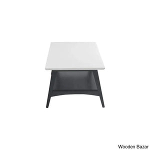 Brenton 4 Legs Coffee Table With Storage And Center Table