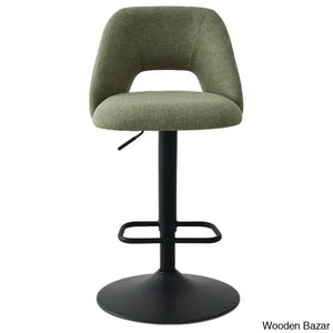 Bridgettec Swivel Adjustable Height Counter And Bar Stool (Set Of 2)