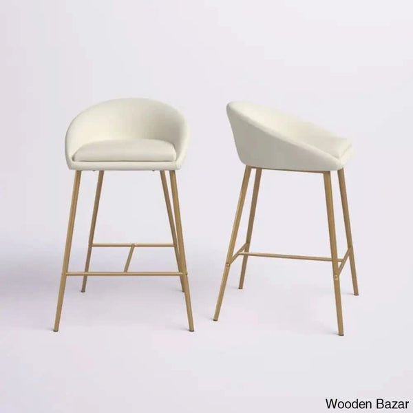 Briellew Swivel 25.75’’ Counter And Bar Stool (Set Of 2)